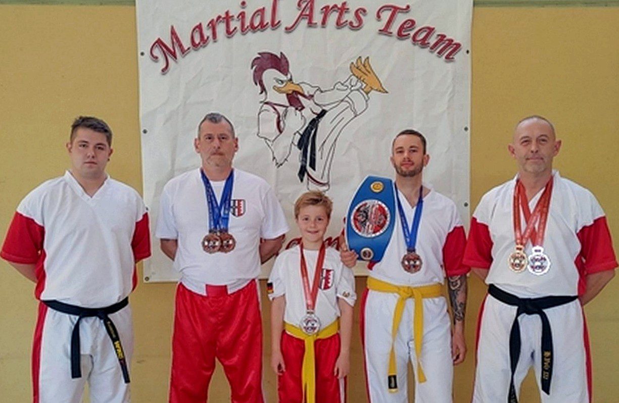 International successes for the martial arts team